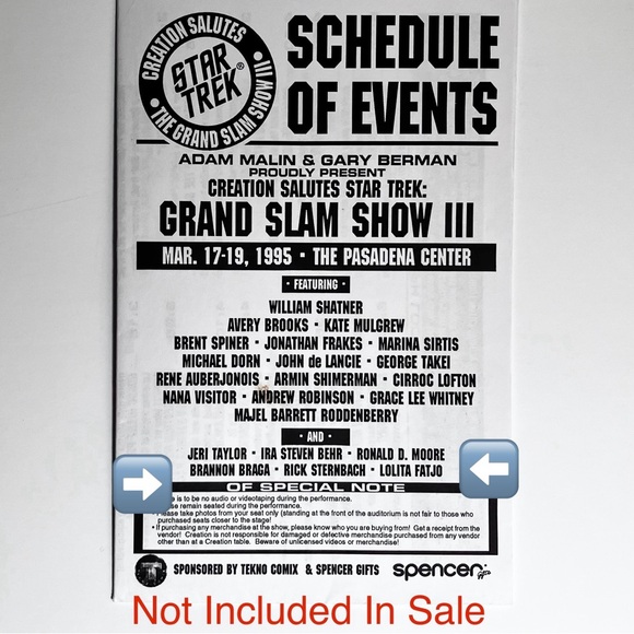 STAR TREK Rare Signed 8x10 Photo / BRANNON BRAGA, Lolita Fatjo, RONALD D. MOORE - Picture 5 of 6